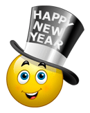 happy new year emoji